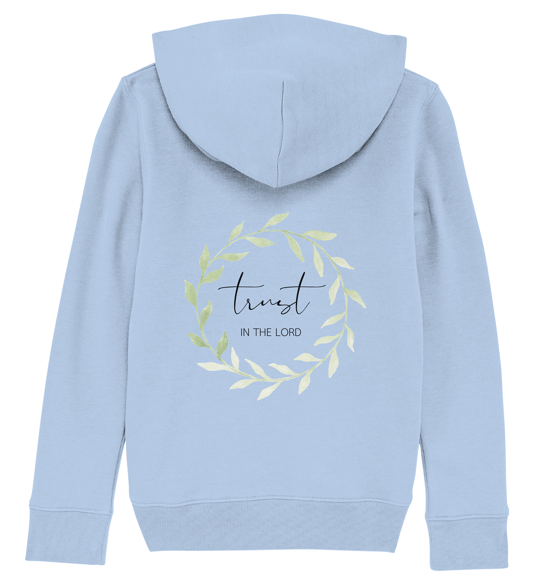trust in the lord - Kids Organic Hoodie - wertvoll und geliebt