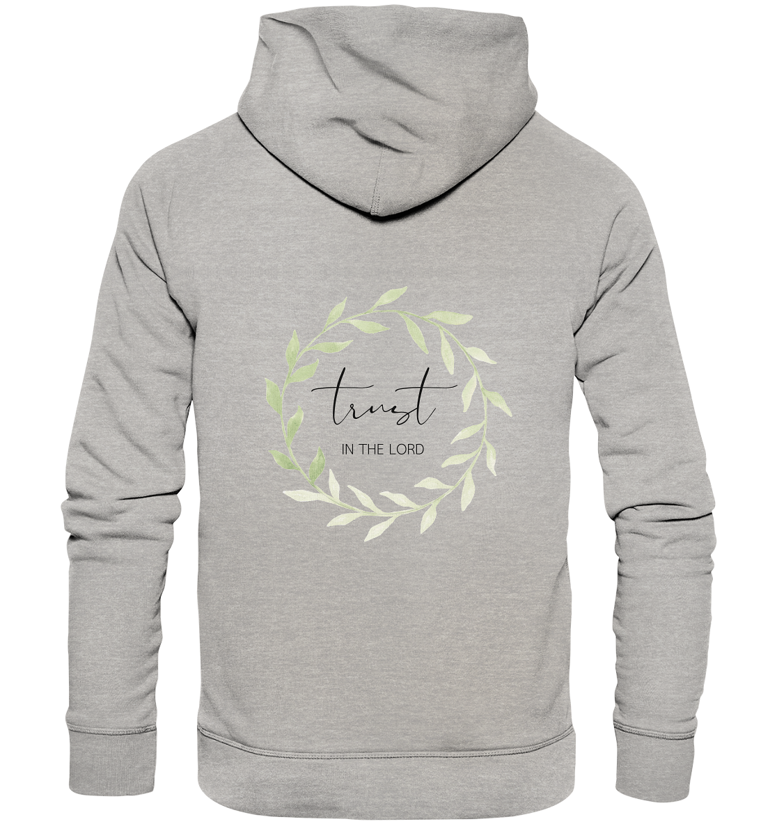 trust in the lord - Organic Basic Hoodie - wertvoll und geliebt