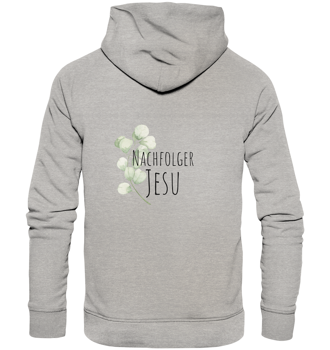 Nachfolger Jesu - Organic Basic Hoodie - wertvoll und geliebt