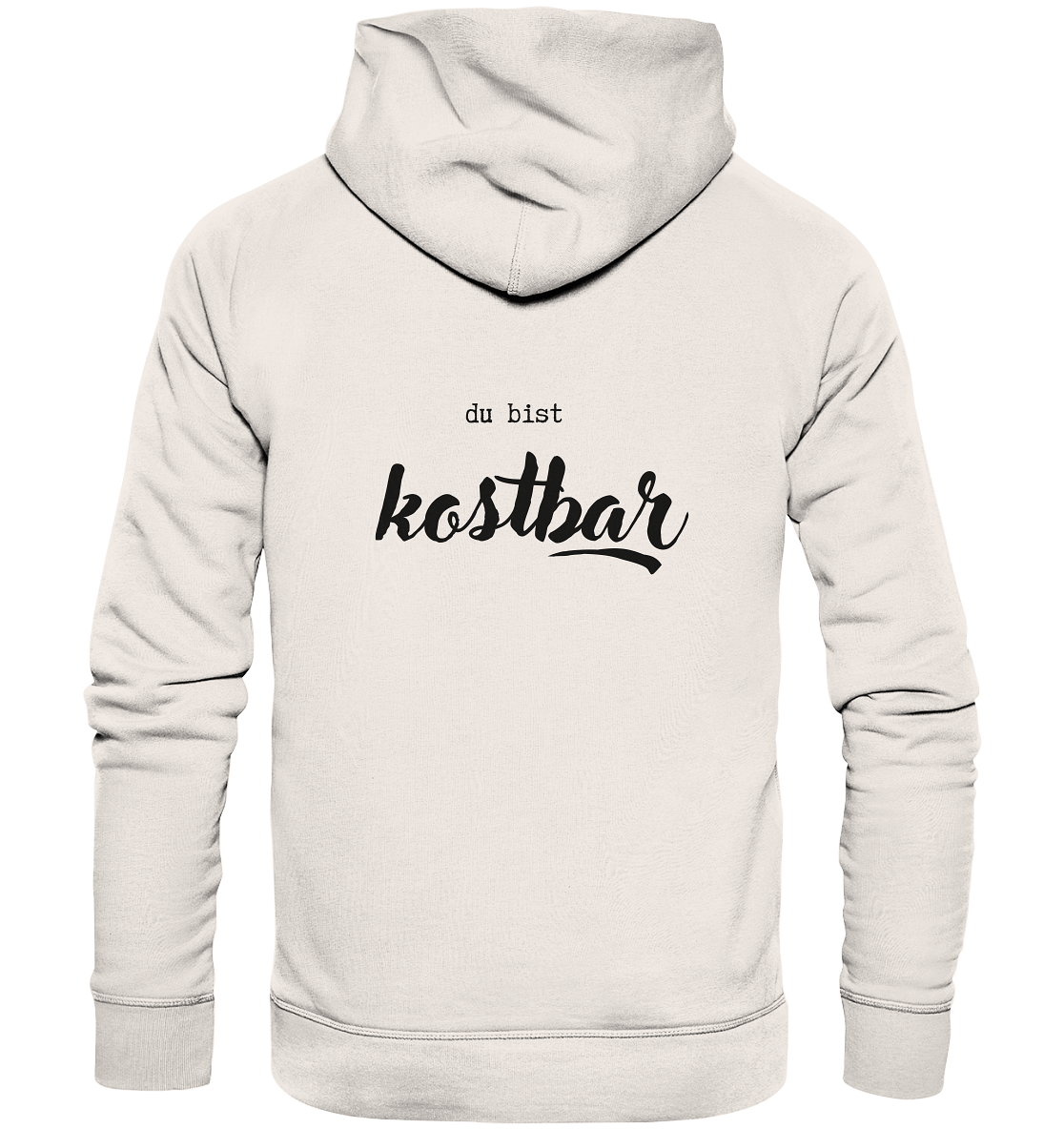Kostbar - Organic Basic Hoodie - wertvoll und geliebt