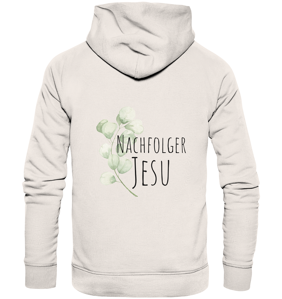 Nachfolger Jesu - Organic Basic Hoodie - wertvoll und geliebt