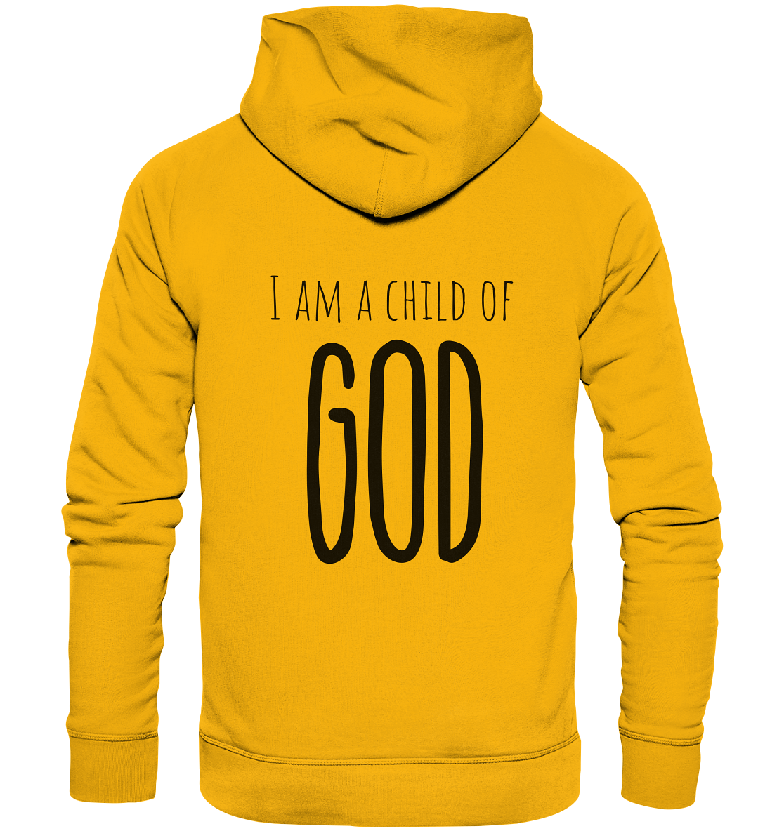 I am a child of God - Organic Basic Hoodie - wertvoll und geliebt