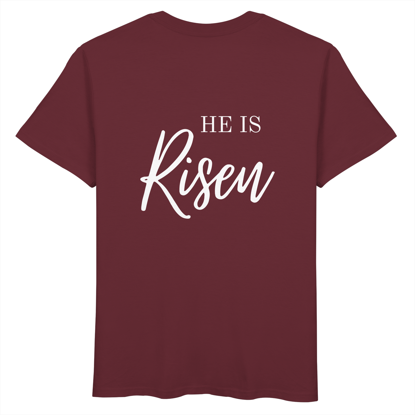 He is risen - Organic Basic Shirt - wertvoll und geliebt