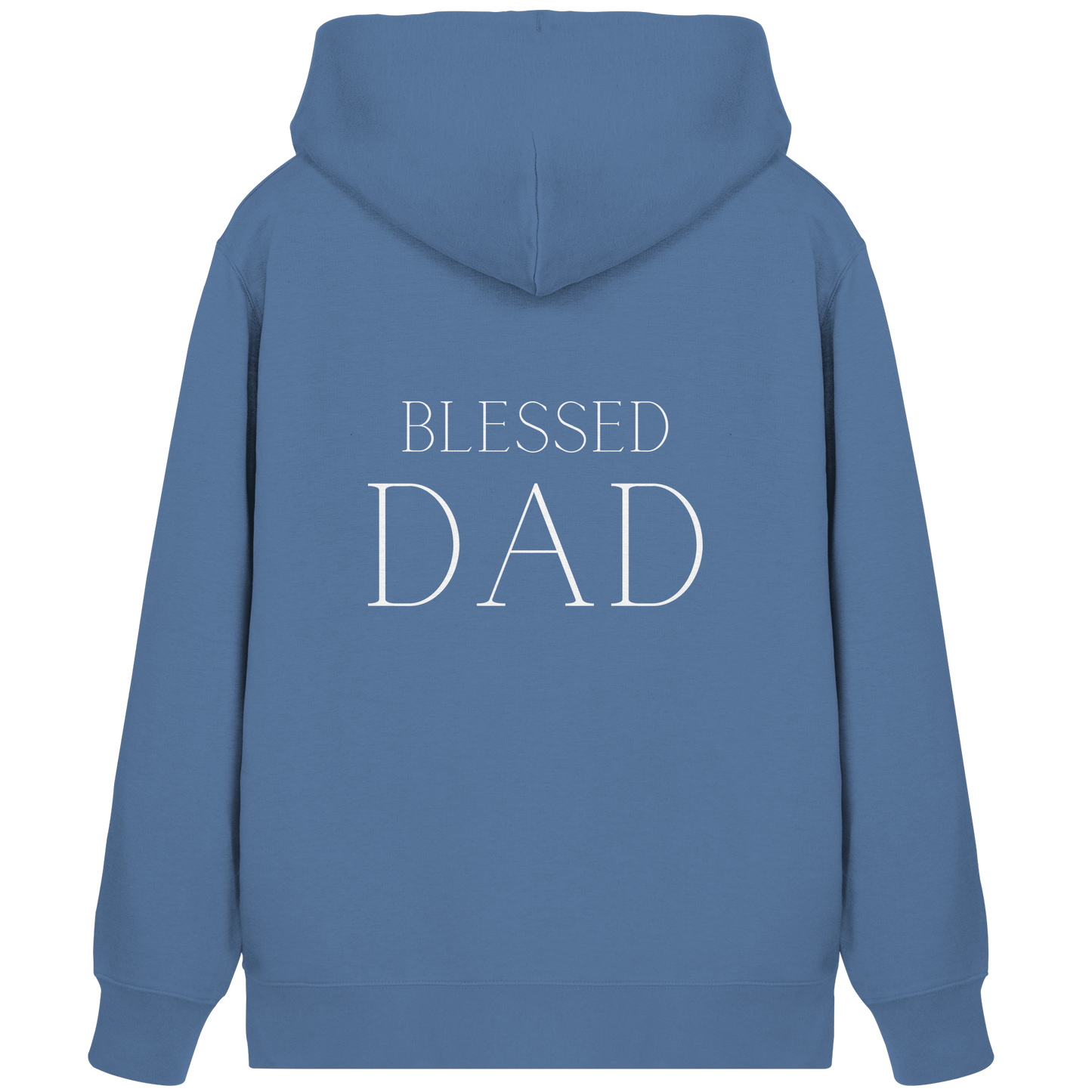 Blessed dad - Organic Zipper - wertvoll und geliebt