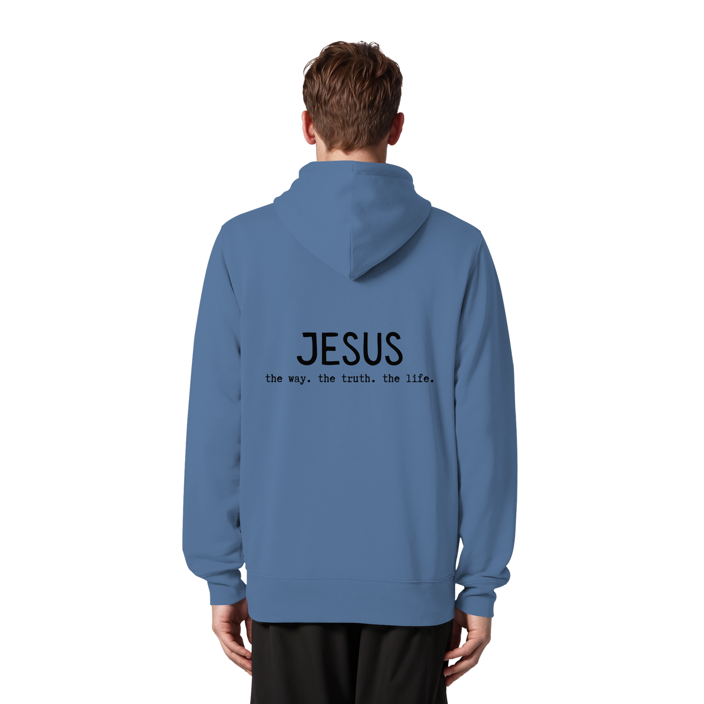 Jesus the way the truth the life - Organic Zipper