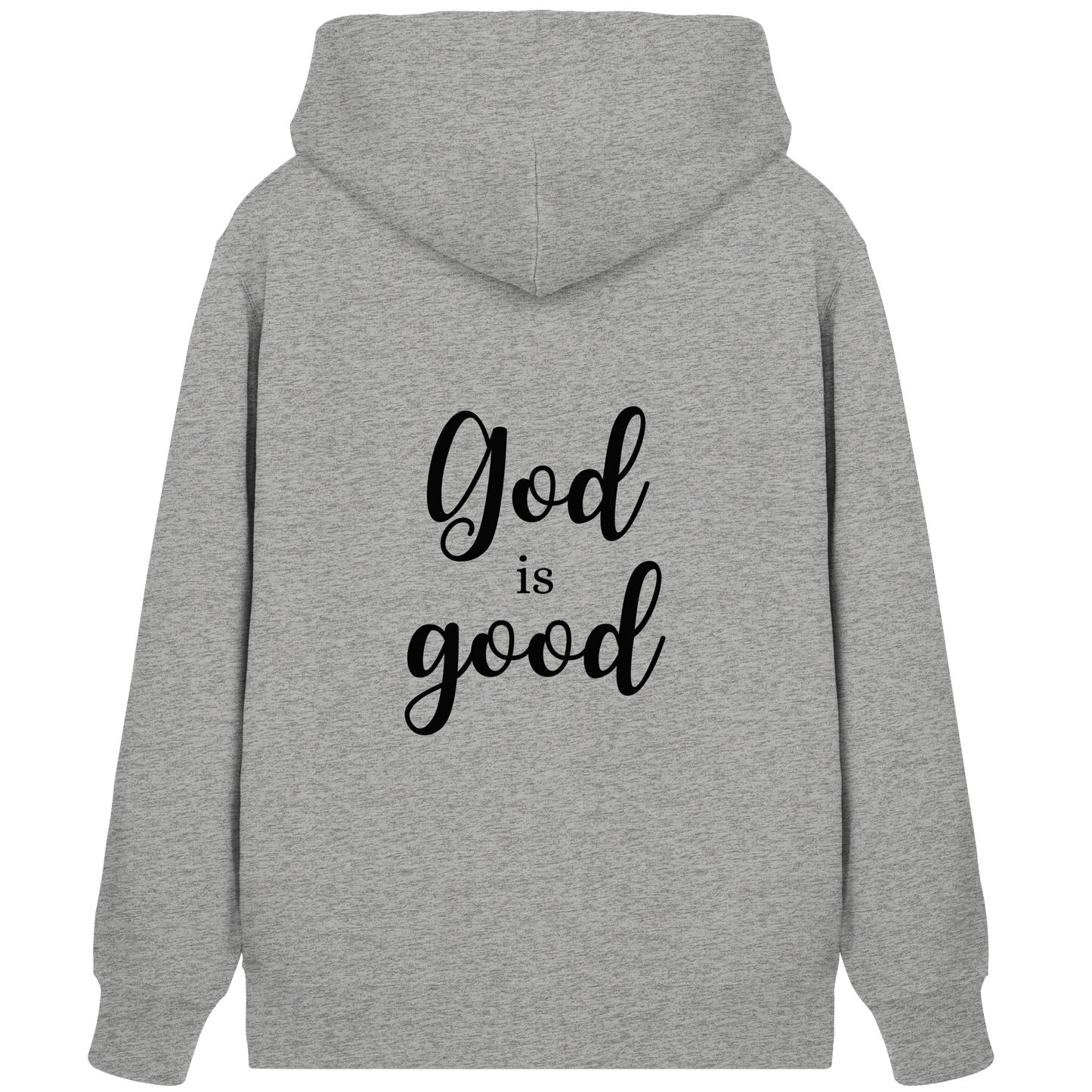 God is good - Organic Zipper - wertvoll und geliebt