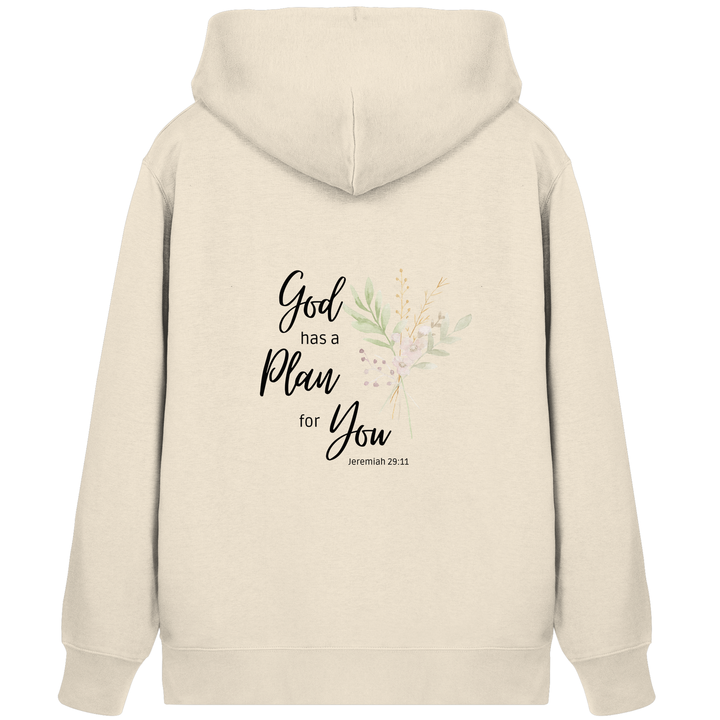Jeremiah 29:11 - Organic Zipper - wertvoll und geliebt
