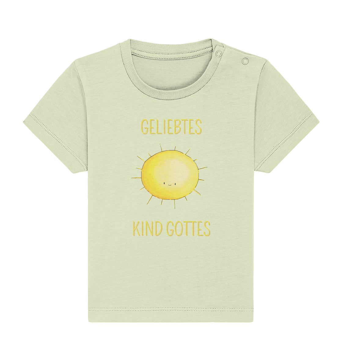 Geliebtes Kind Gottes - Baby Organic Shirt - wertvoll und geliebt