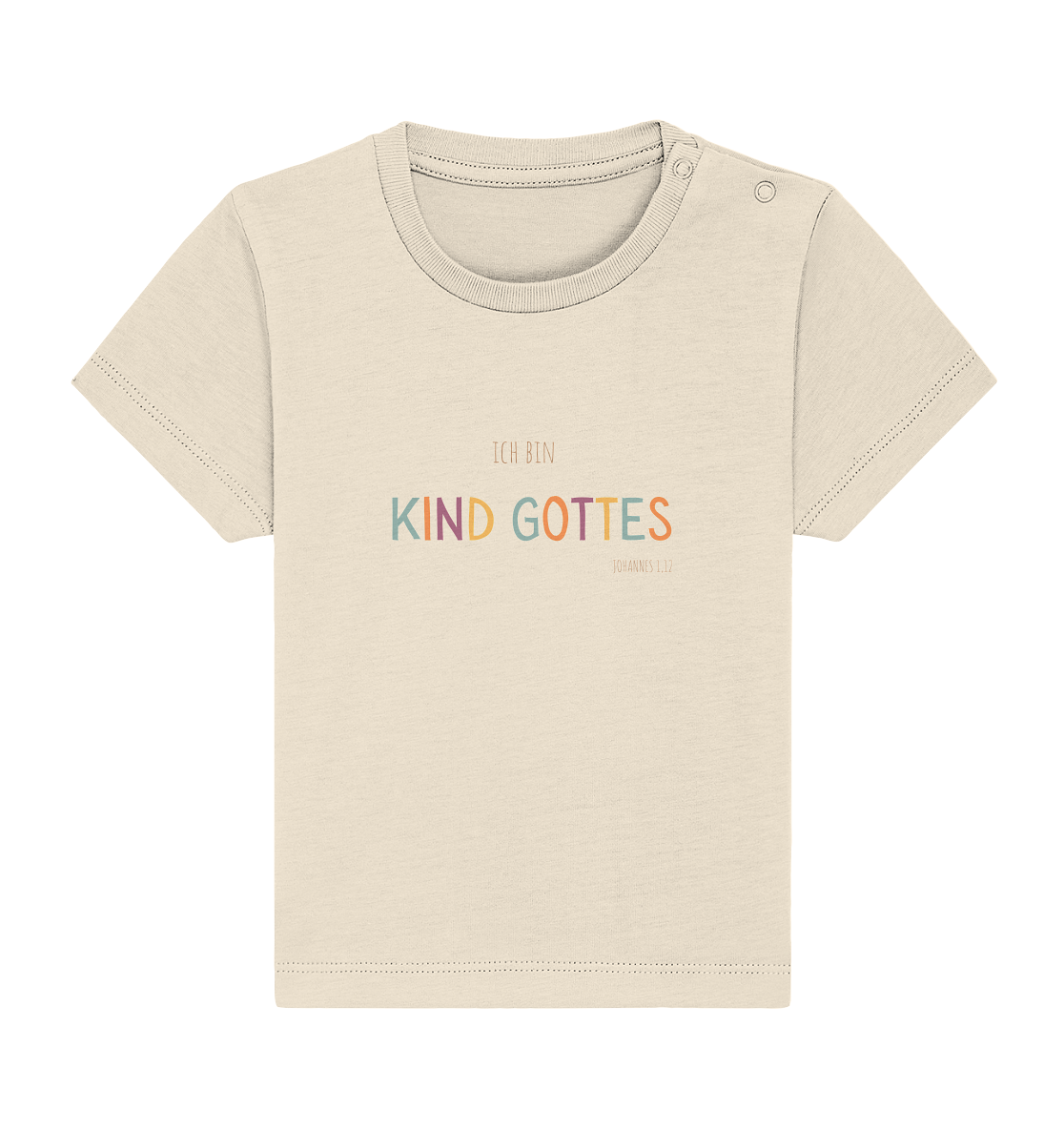 Kind Gottes - Baby Organic Shirt - wertvoll und geliebt