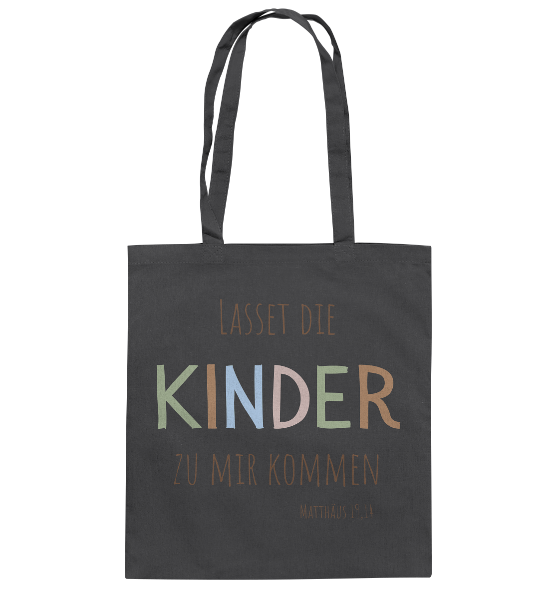 Lasset die Kinder zu mir kommen - Baumwolltasche - wertvoll und geliebt