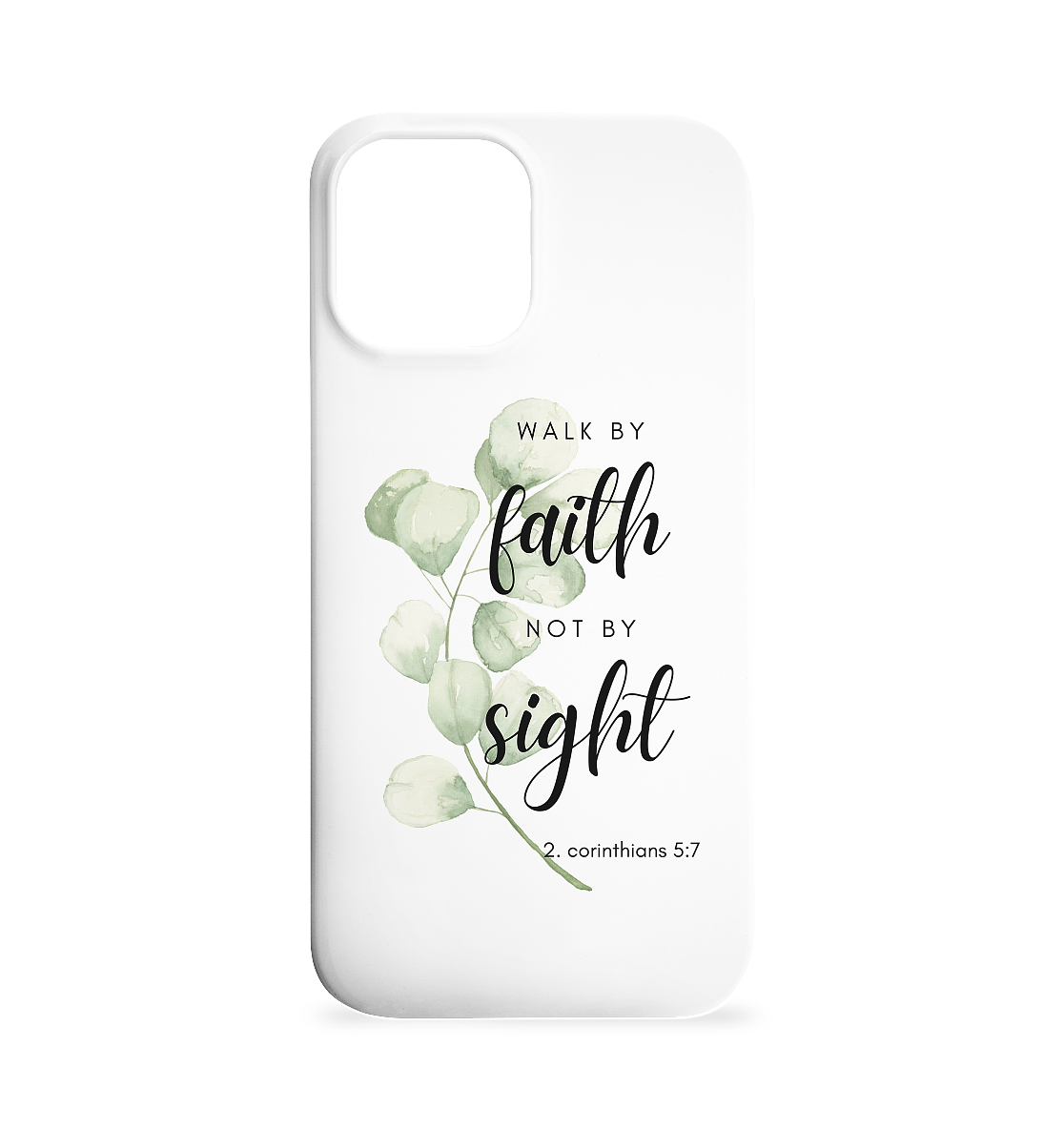 Walk by faith - Iphone 12 Max Handyhülle - wertvoll und geliebt