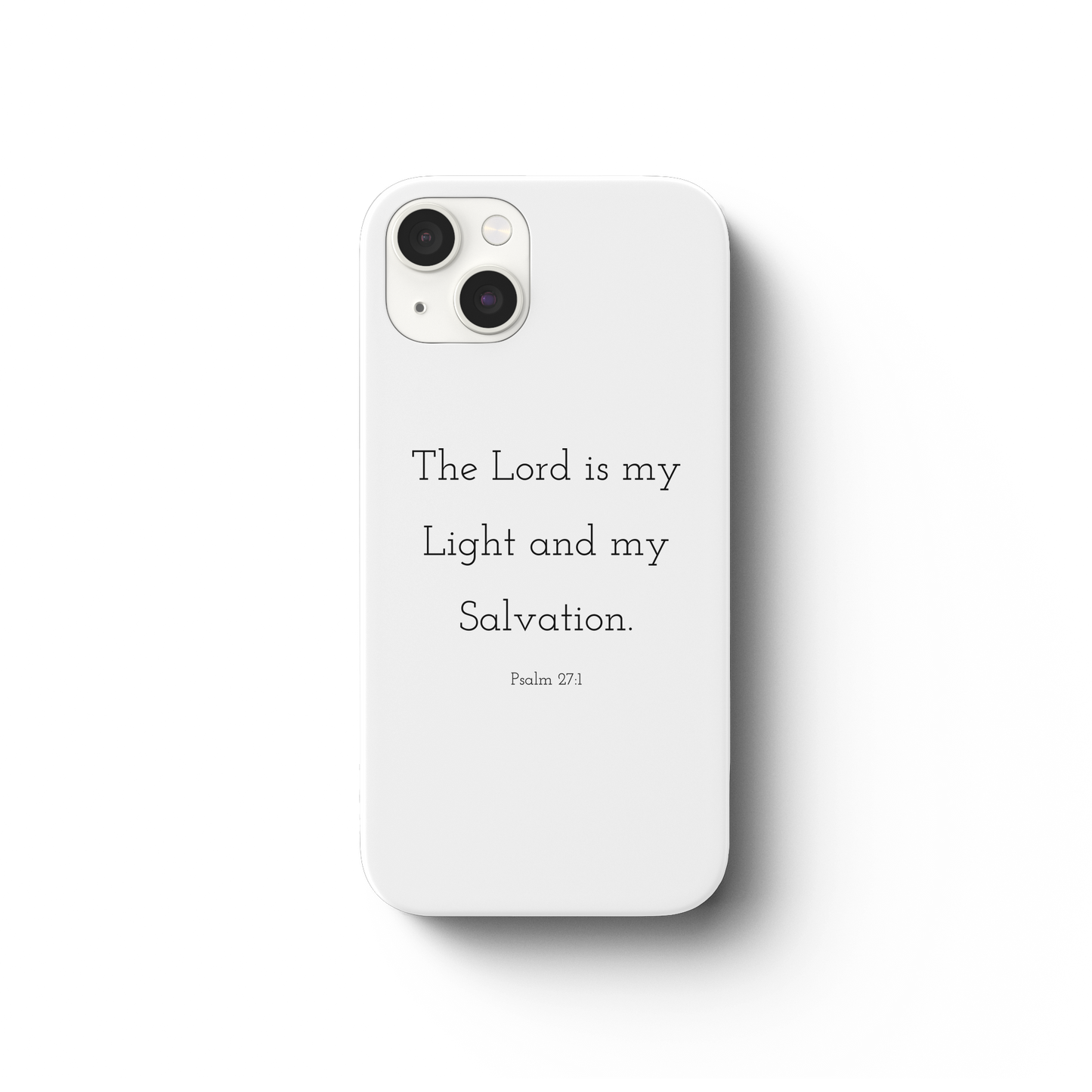 Psalm 27:1 - iPhone 13 Handyhülle - wertvoll und geliebt