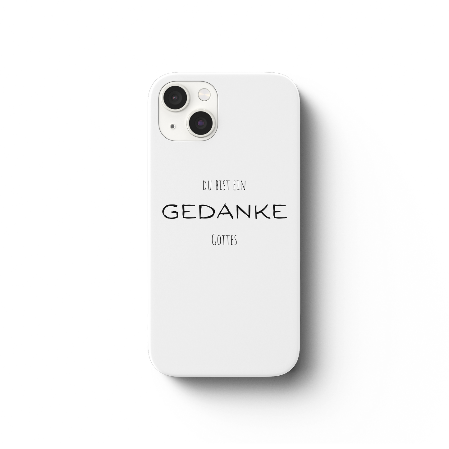 Du bist ein Gedanke Gottes - iPhone 13 Handyhülle - wertvoll und geliebt