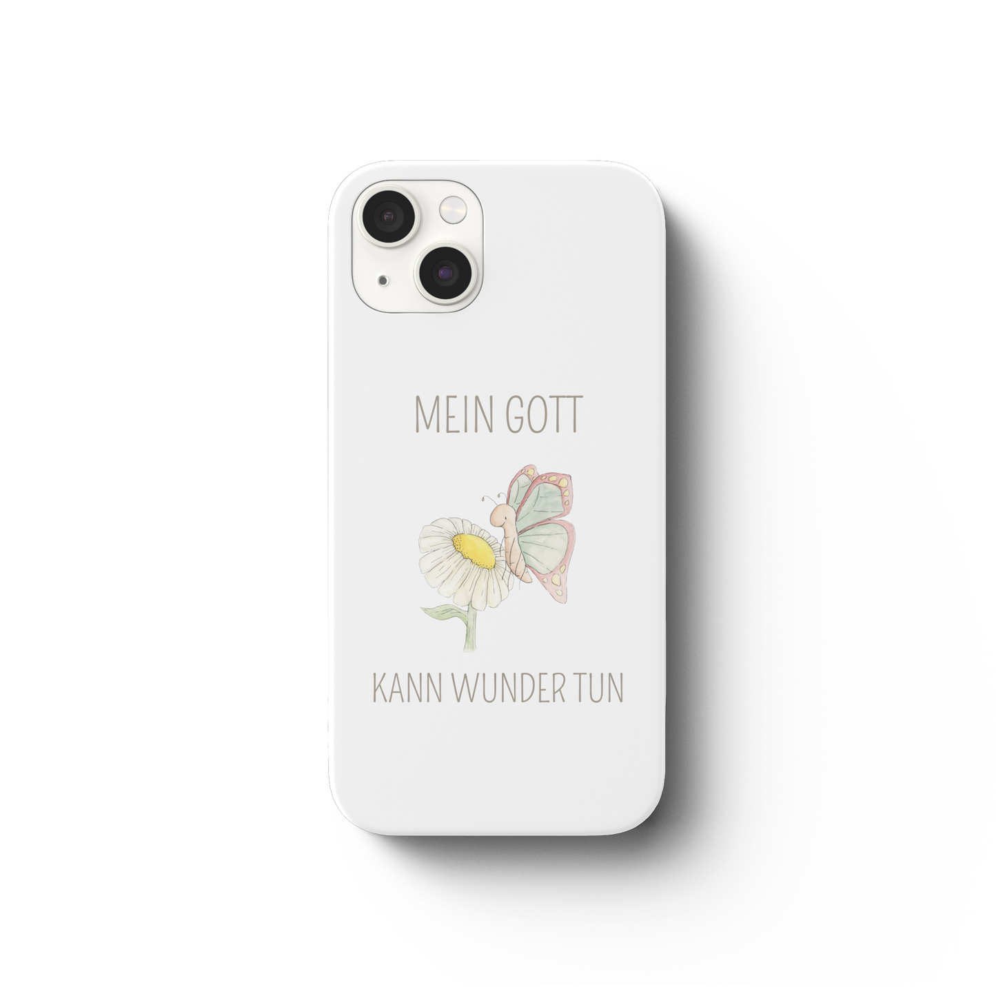 Mein Gott kann Wunder tun - iPhone 13 Handyhülle - wertvoll und geliebt