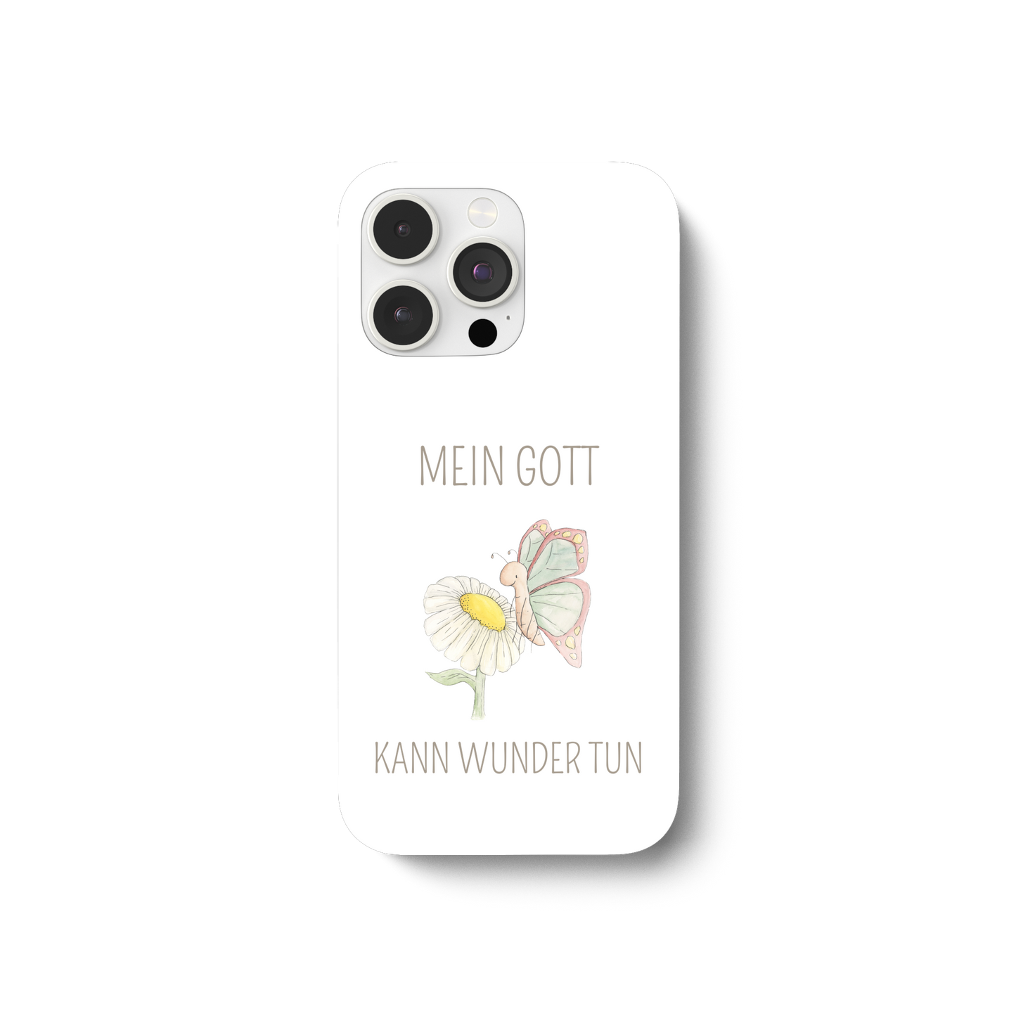 Mein Gott kann Wunder tun - iPhone 13 Pro Handyhülle - wertvoll und geliebt