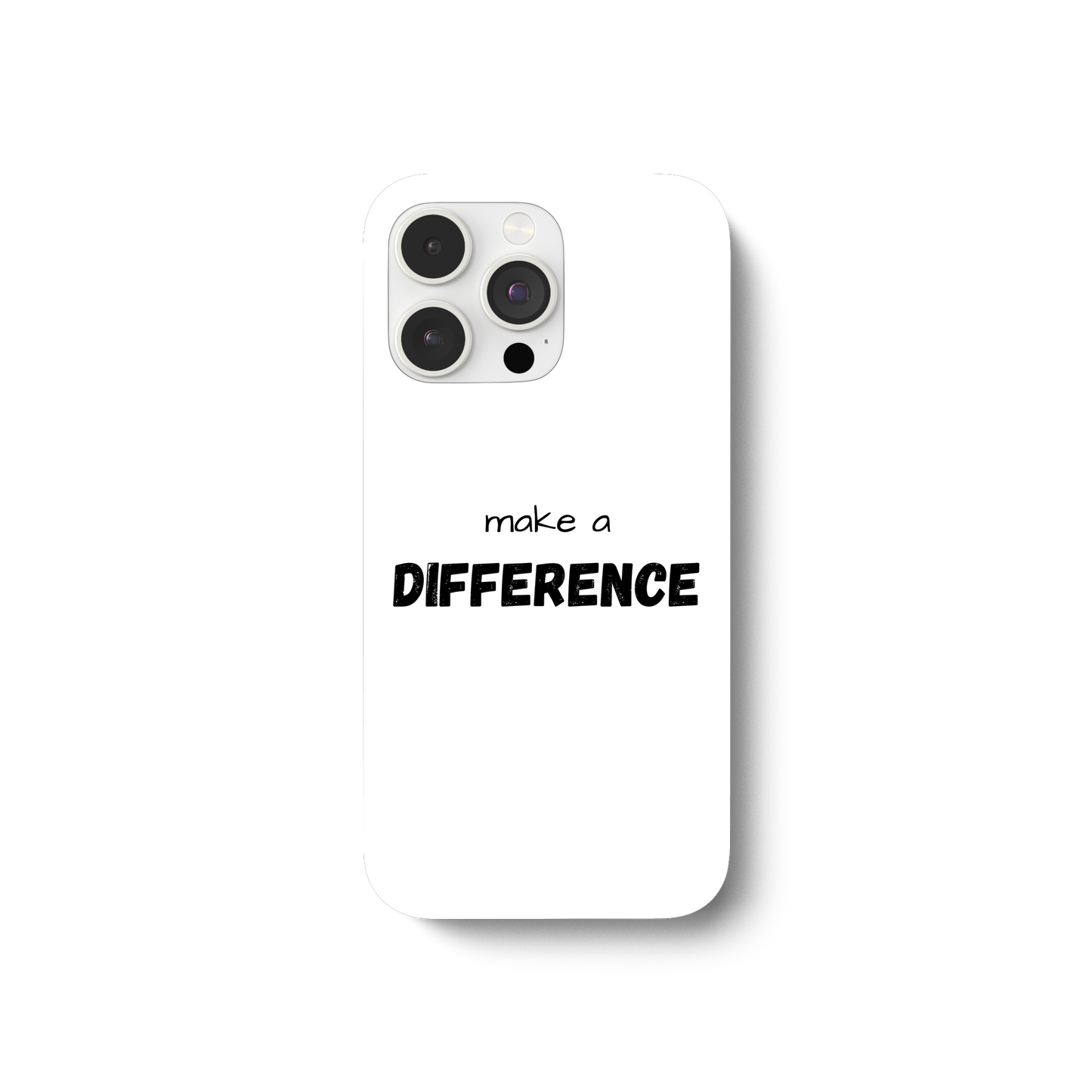 make a difference - iPhone 13 Pro Handyhülle - wertvoll und geliebt