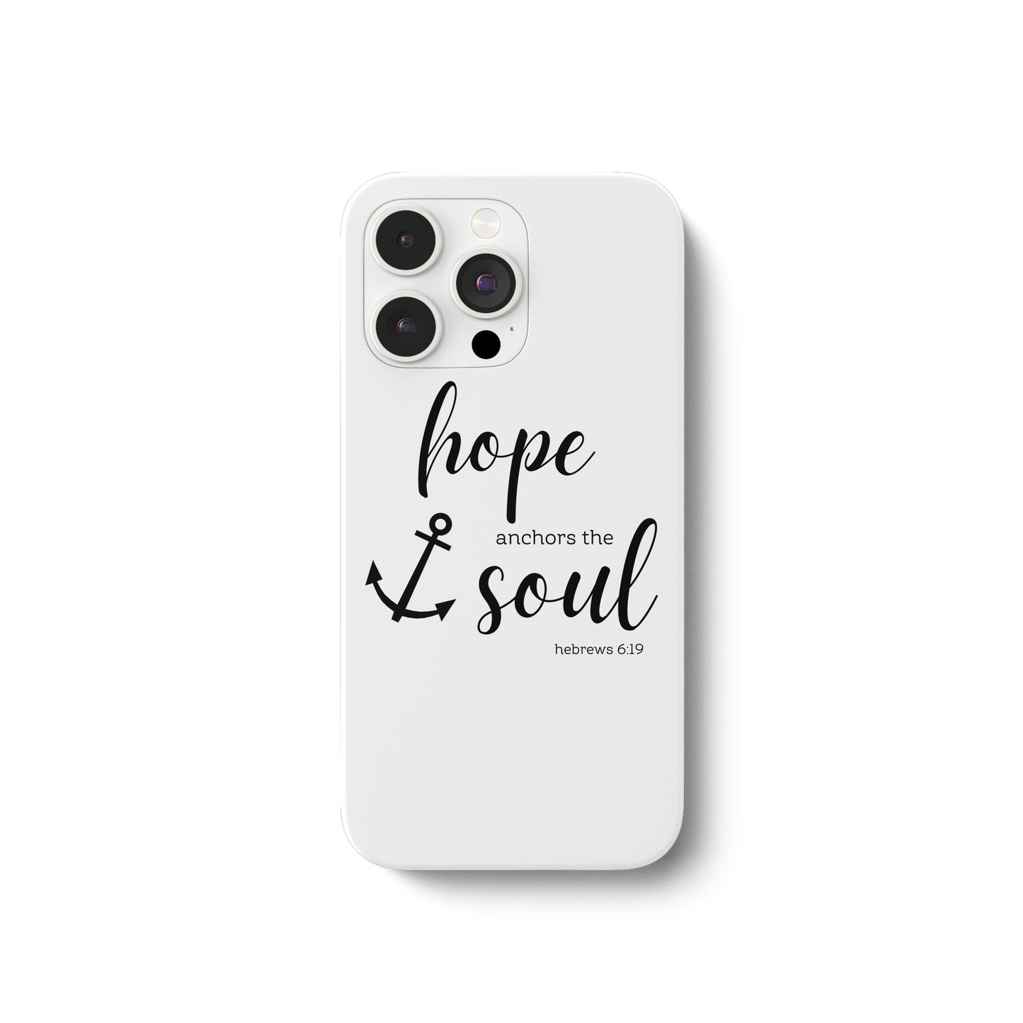 hope anchors the soul - iPhone 13 Pro Max Handyhülle - wertvoll und geliebt