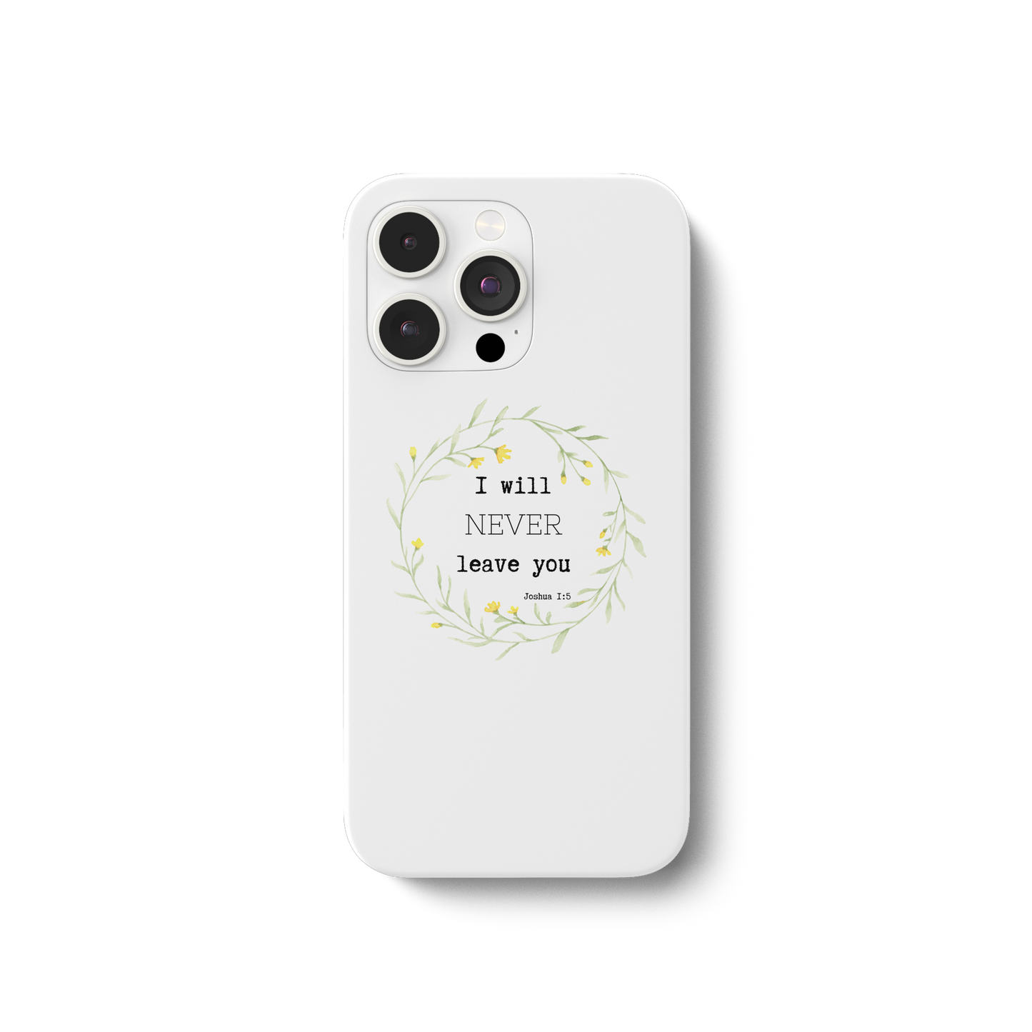 I will never leave you - iPhone 13 Pro Max Handyhülle - wertvoll und geliebt