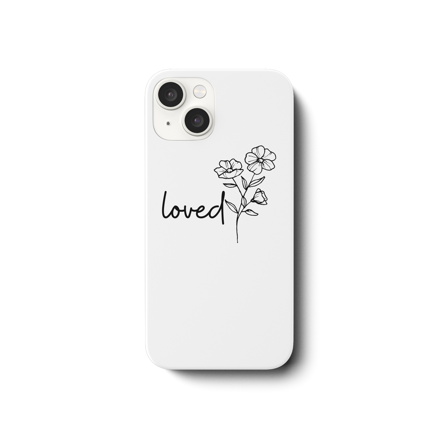 loved - iPhone 14 Handyhülle - wertvoll und geliebt