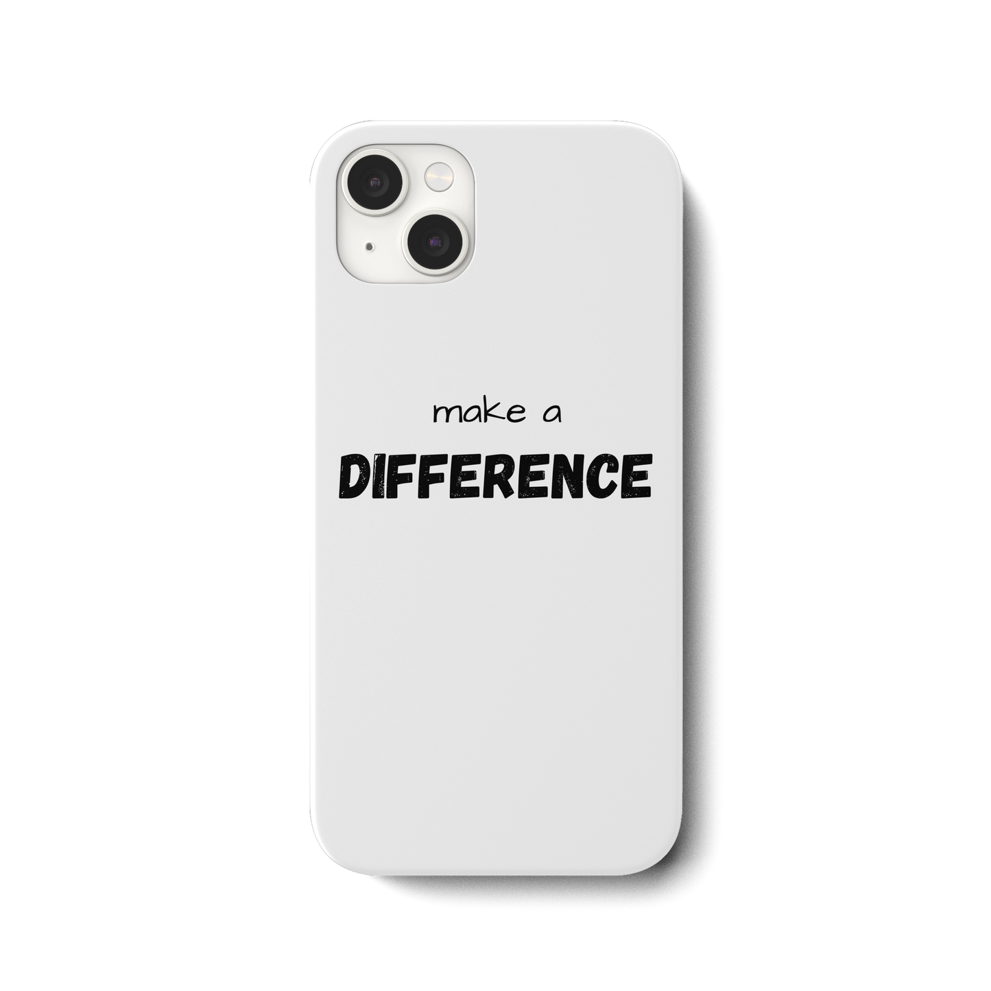 make a difference - iPhone 14 Plus Handyhülle - wertvoll und geliebt