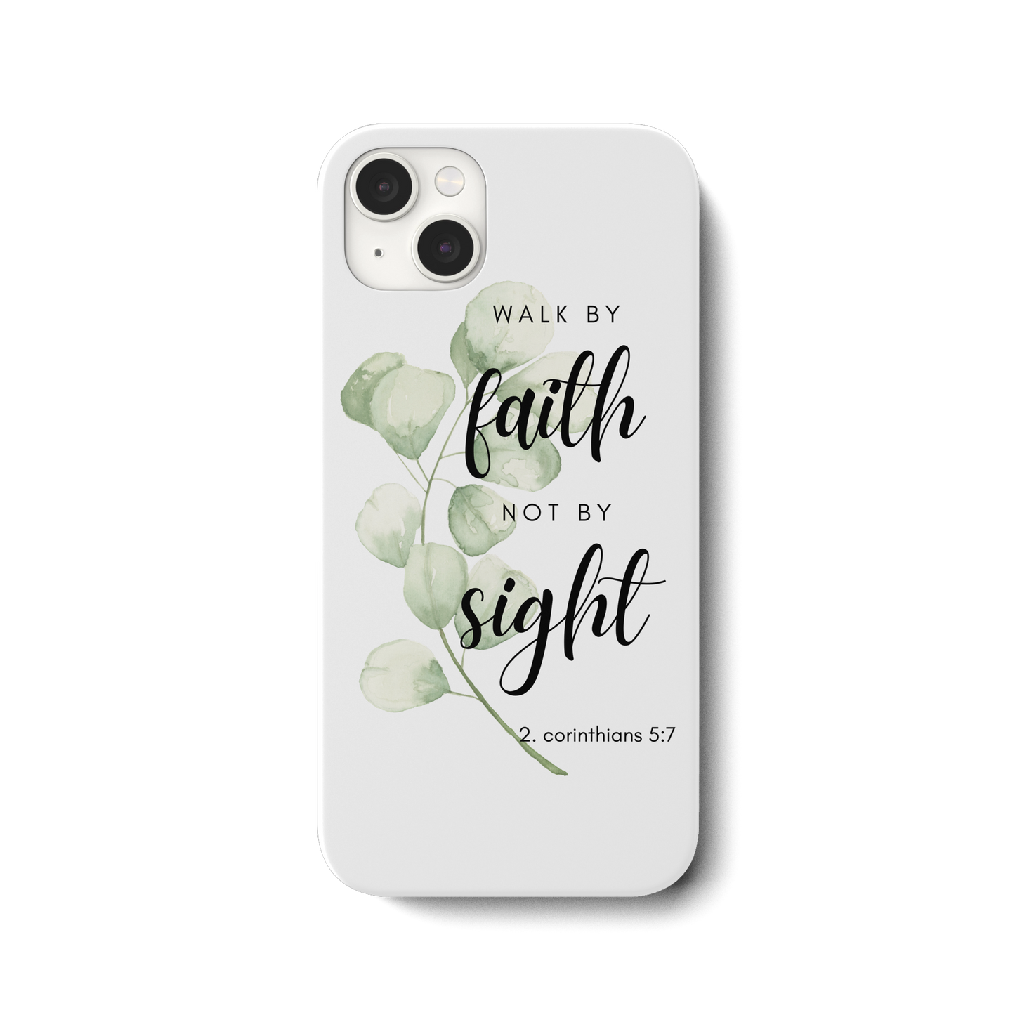 Walk by faith - iPhone 14 Plus Handyhülle - wertvoll und geliebt