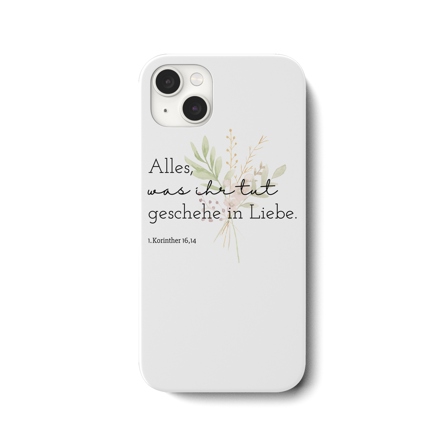 In Liebe - iPhone 14 Plus Handyhülle - wertvoll und geliebt