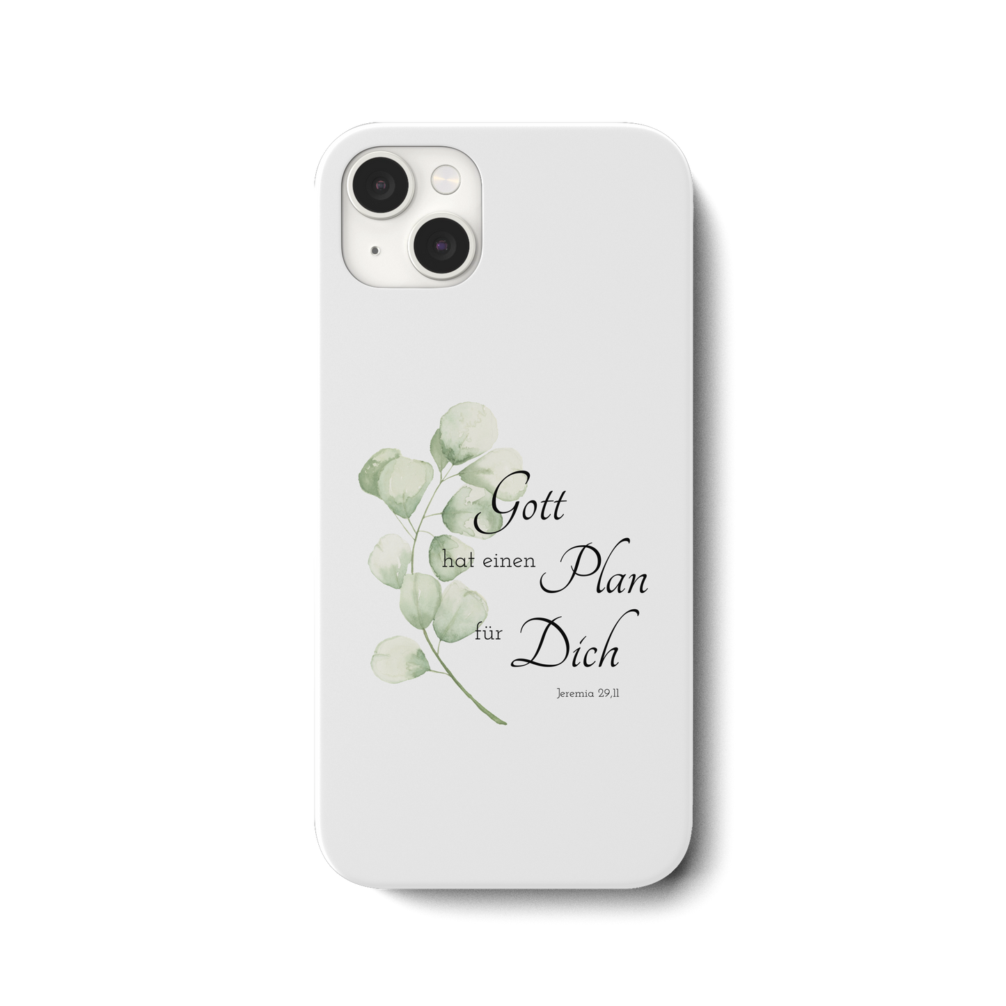 Gott hat einen Plan für Dich - iPhone 14 Plus Handyhülle - wertvoll und geliebt