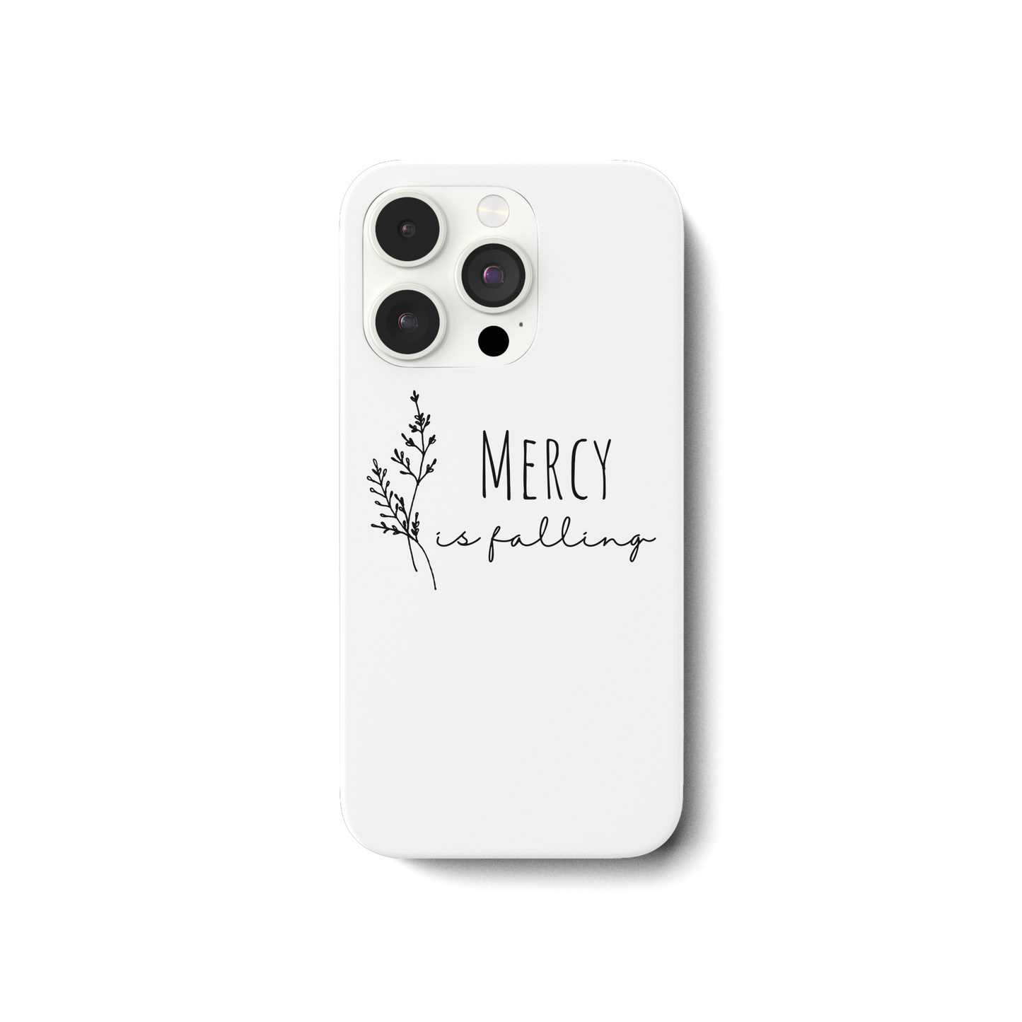mercy is falling - iPhone 14 Pro Handyhülle - wertvoll und geliebt