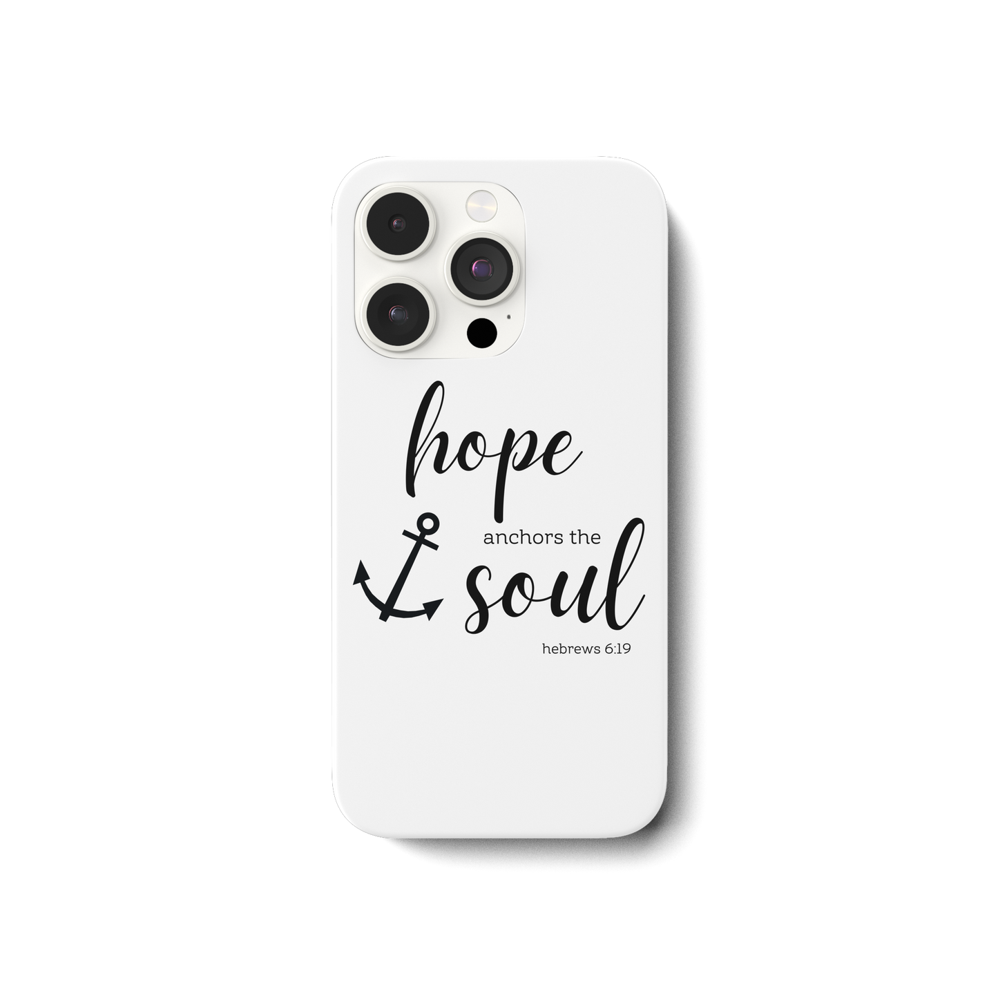 hope anchors the soul - iPhone 14 Pro Handyhülle - wertvoll und geliebt