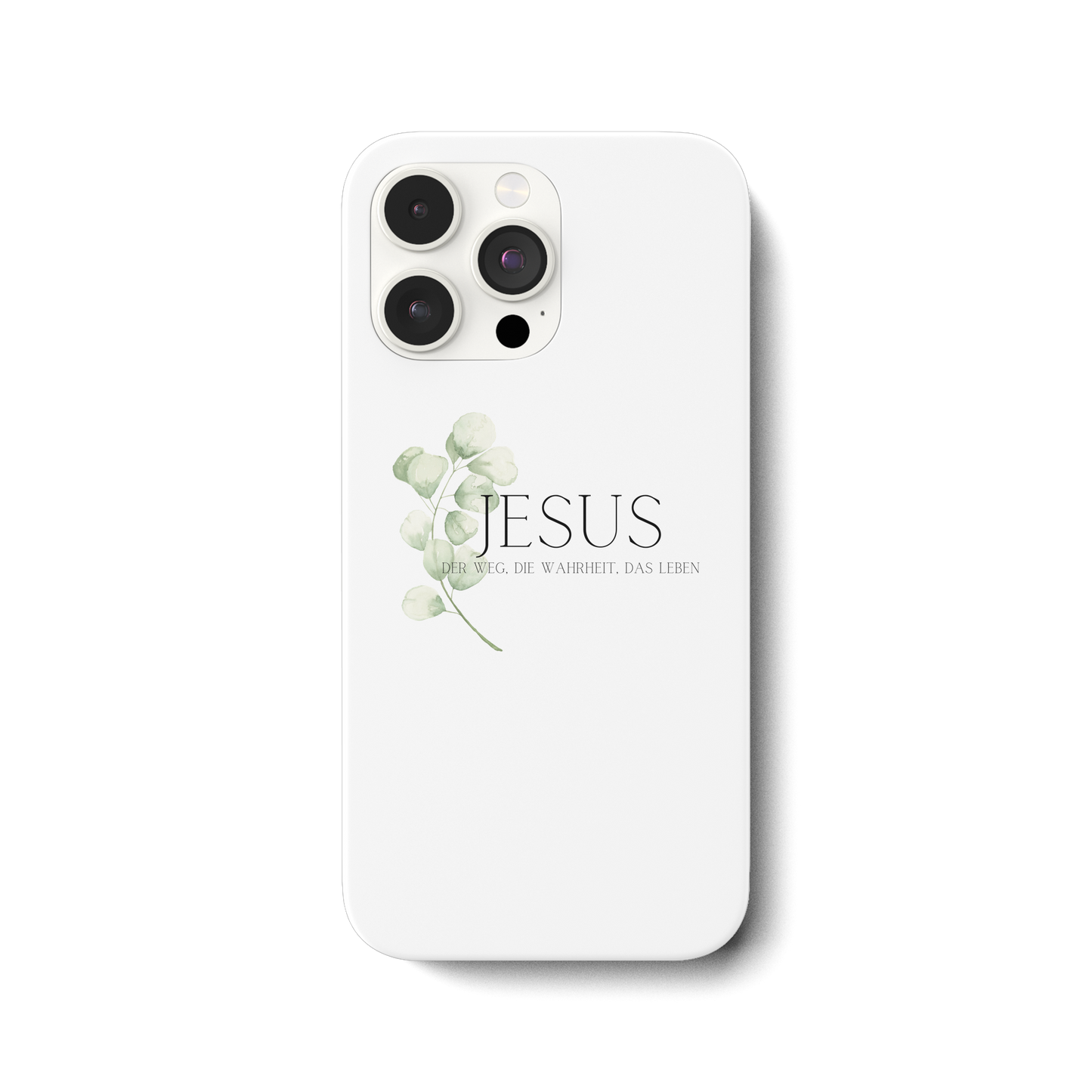 Jesus - der Weg, die Wahrheit, das Leben - iPhone 14 Pro Max Handyhülle - wertvoll und geliebt