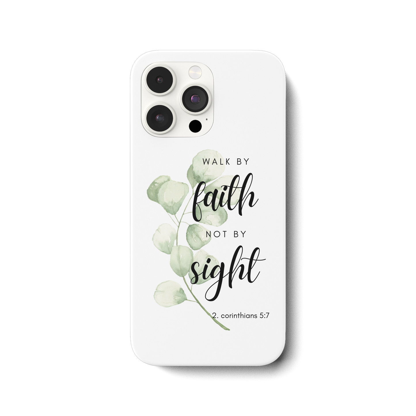 Walk by faith - iPhone 14 Pro Max Handyhülle - wertvoll und geliebt