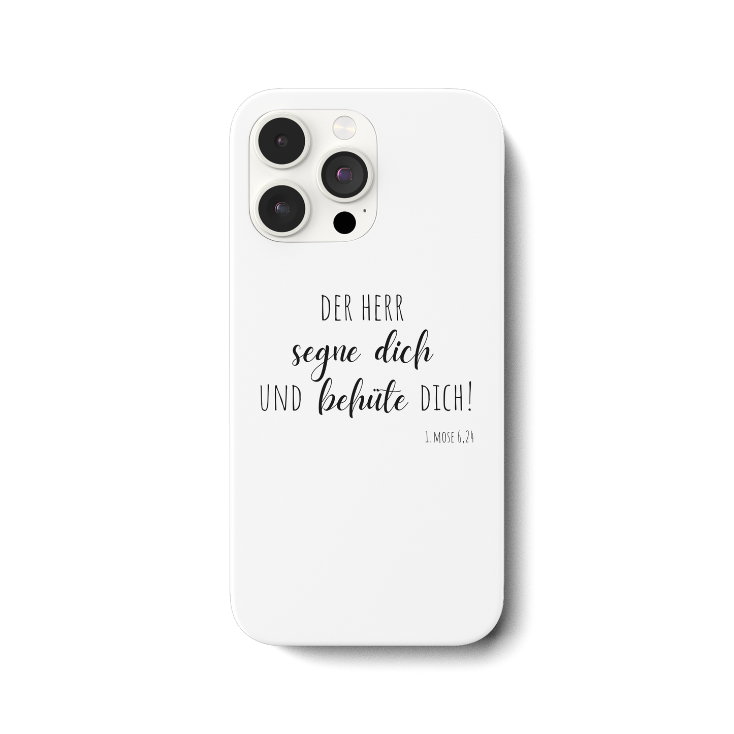 Der Herr segne und behüte Dich - iPhone 14 Pro Max Handyhülle - wertvoll und geliebt