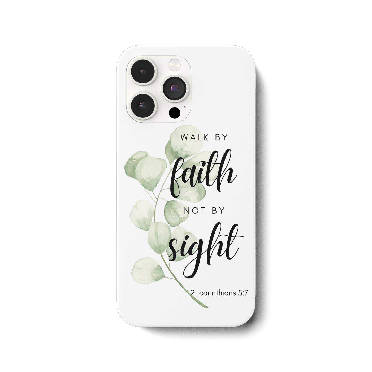Walk by faith - iPhone 14 Pro Max Handyhülle - wertvoll und geliebt