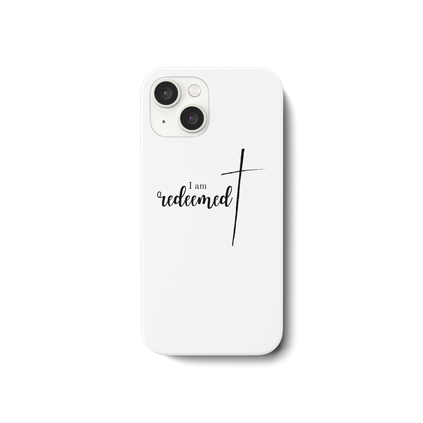 I am redeemed - iPhone 15 Handyhülle - wertvoll und geliebt