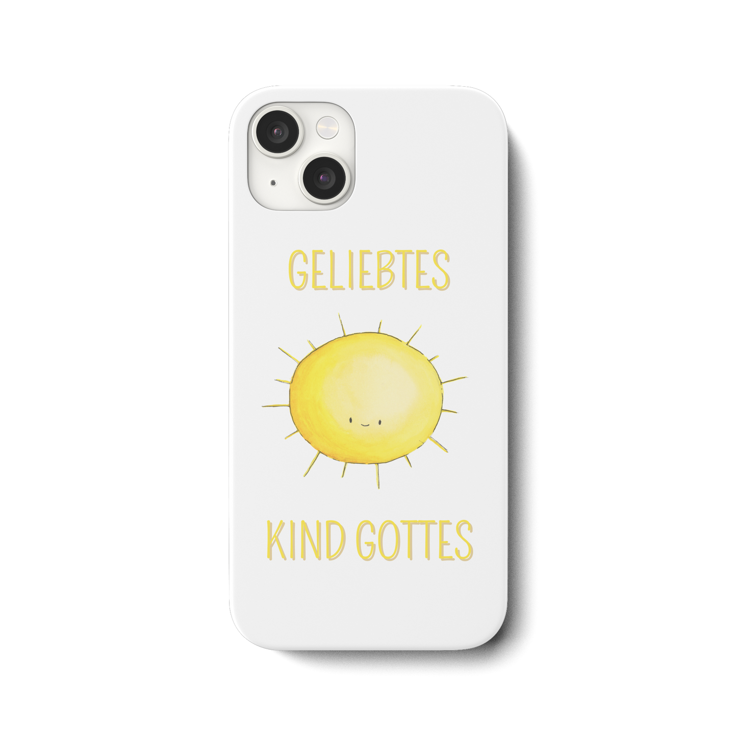 Geliebtes Kind Gottes - iPhone 15 Plus Handyhülle - wertvoll und geliebt