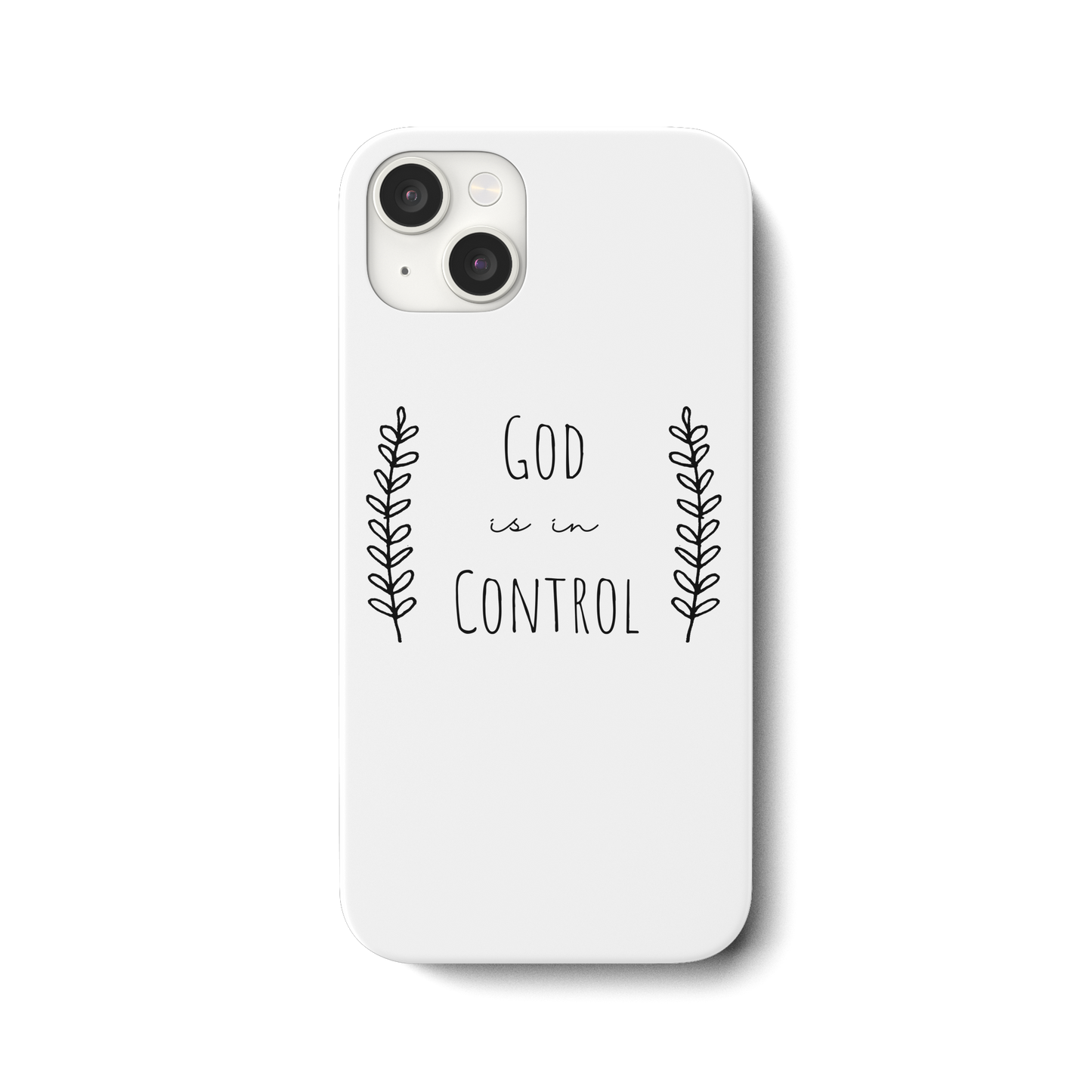 God is in control - iPhone 15 Plus Handyhülle - wertvoll und geliebt