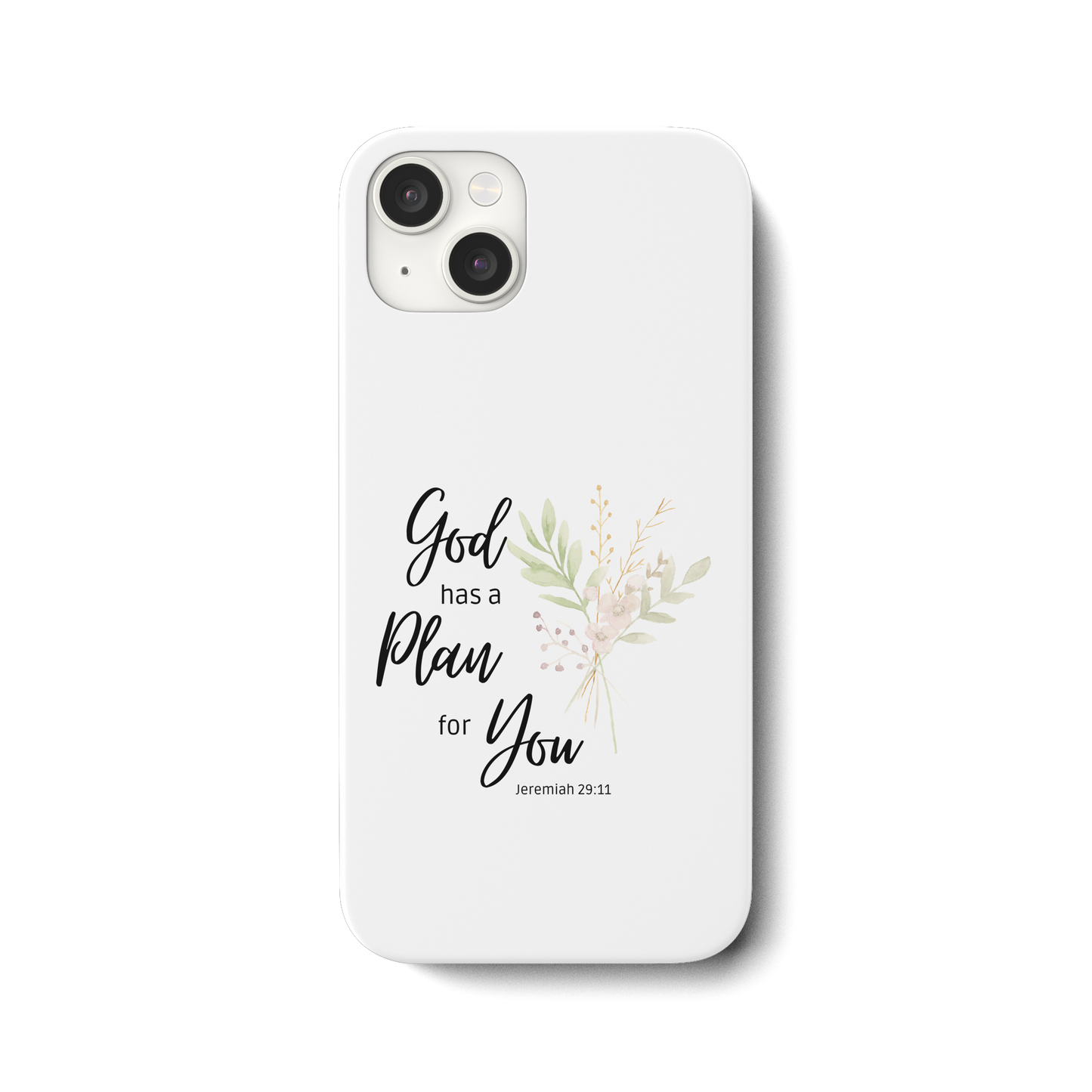 Jeremiah 29:11 - iPhone 15 Plus Handyhülle - wertvoll und geliebt