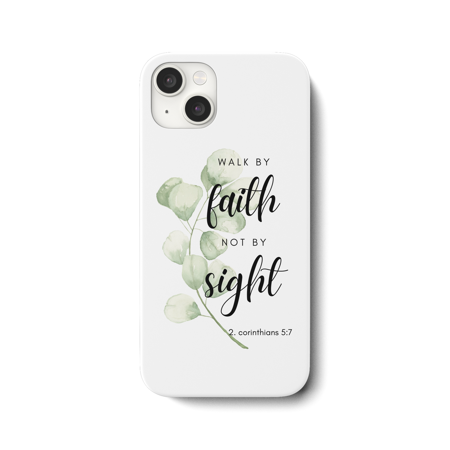 Walk by faith - iPhone 15 Plus Handyhülle - wertvoll und geliebt