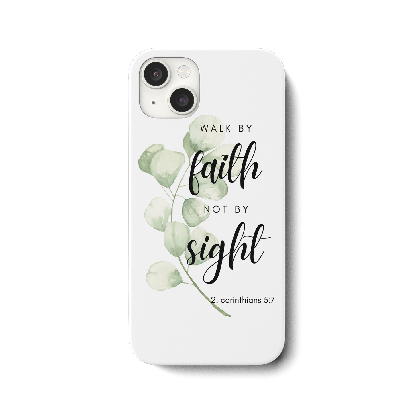 Walk by faith - iPhone 15 Plus Handyhülle - wertvoll und geliebt