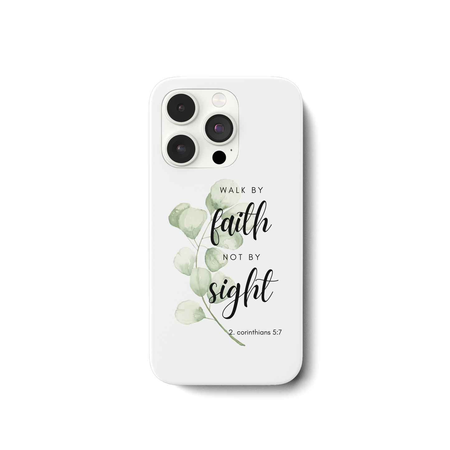 Walk by faith - iPhone 15 Pro Handyhülle - wertvoll und geliebt