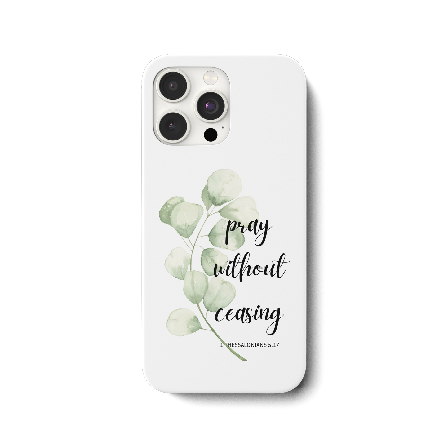 pray without ceasing - iPhone 15 Pro Max Handyhülle - wertvoll und geliebt