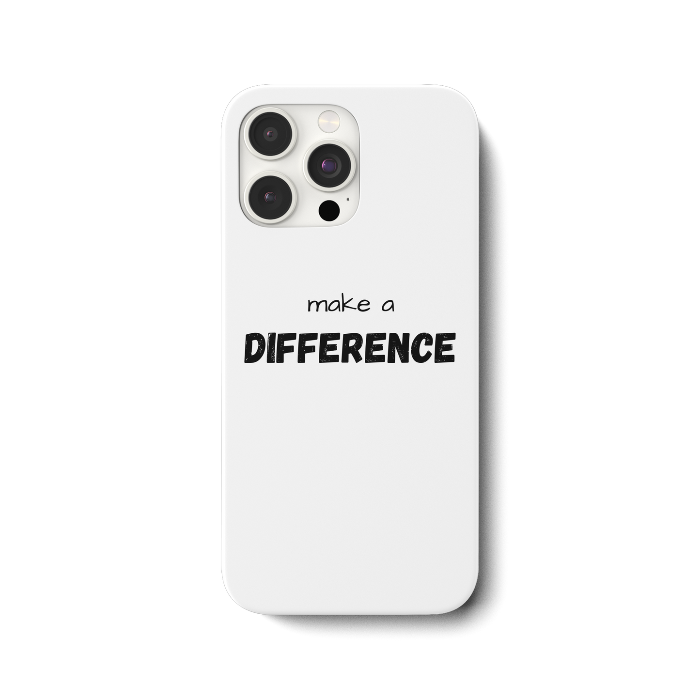 make a difference - iPhone 15 Pro Max Handyhülle - wertvoll und geliebt