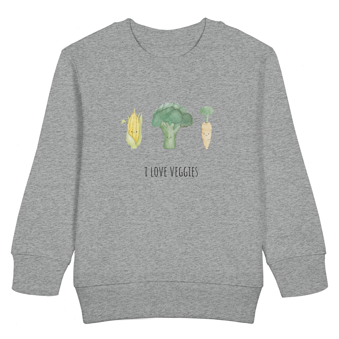 I love veggies - Kids Basic Sweatshirt - wertvoll und geliebt