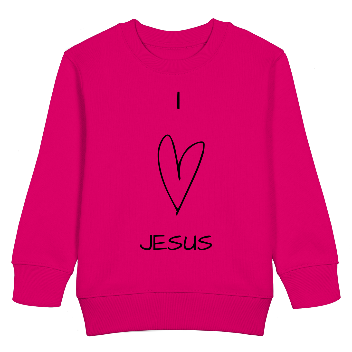 I love Jesus - Kids Basic Sweatshirt - wertvoll und geliebt