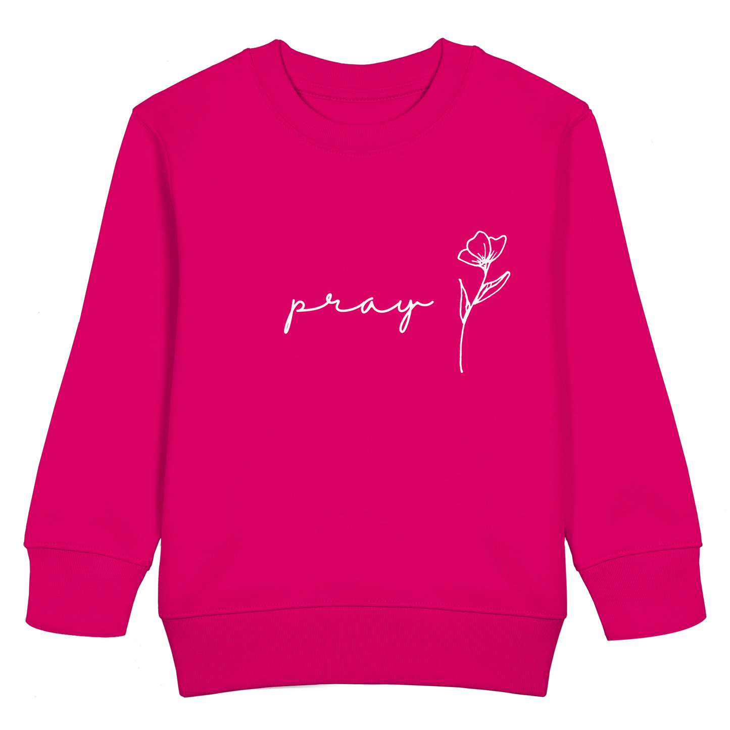 Pray - Kids Basic Sweatshirt - wertvoll und geliebt