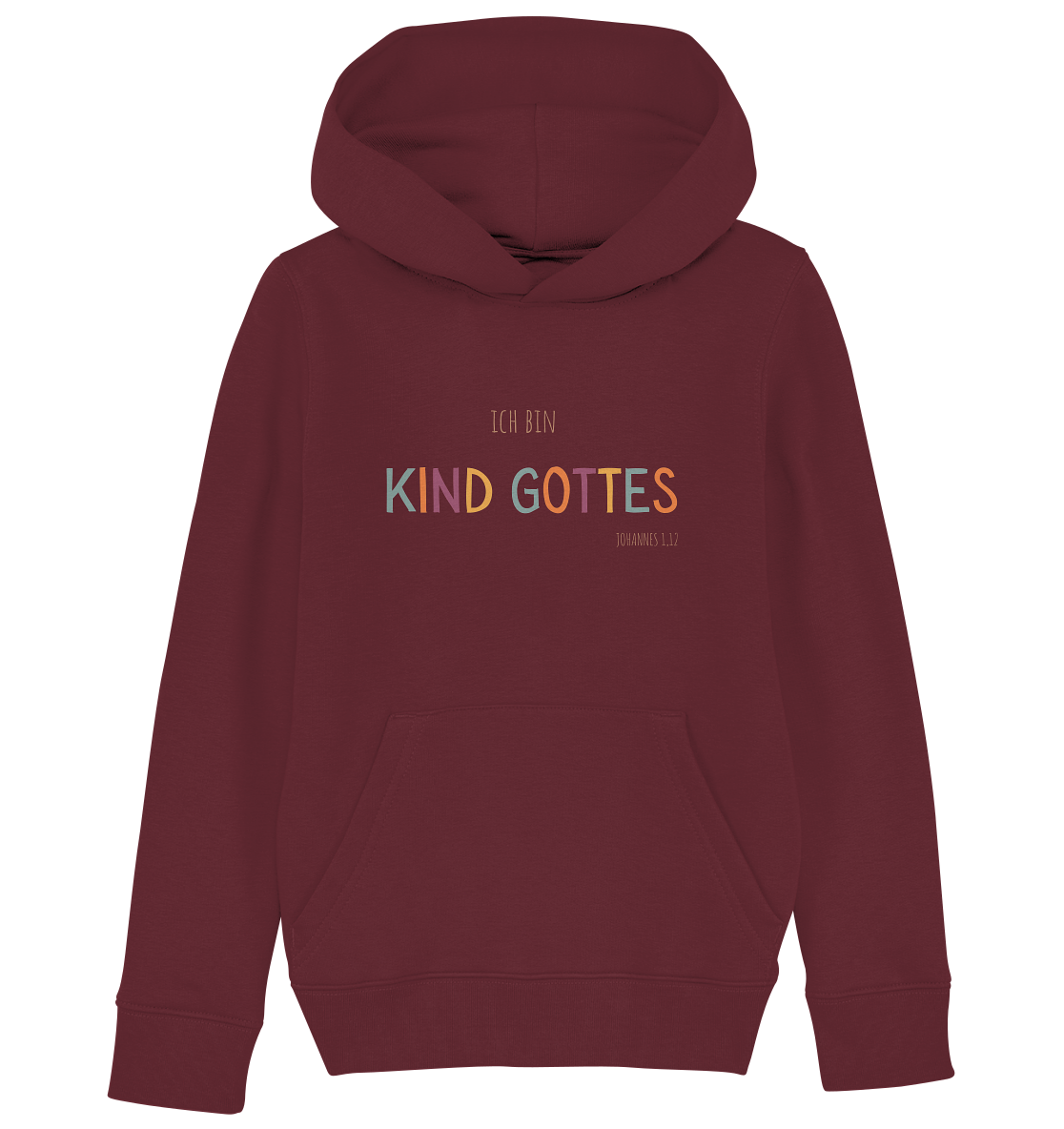 Kind Gottes - Kids Organic Hoodie - wertvoll und geliebt