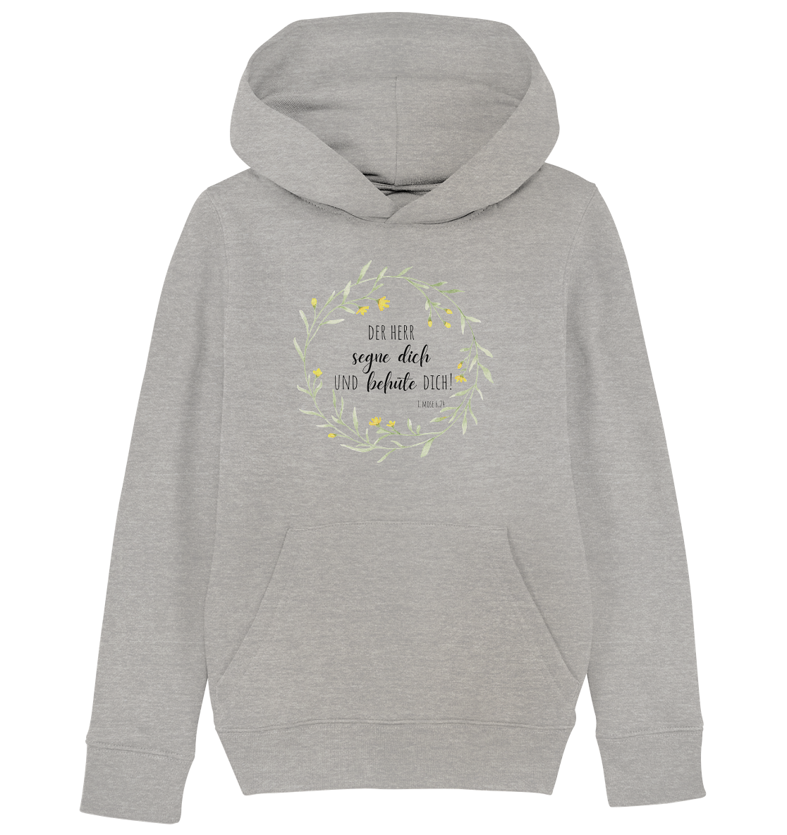 Der Herr segne Dich - Kids Organic Hoodie - wertvoll und geliebt