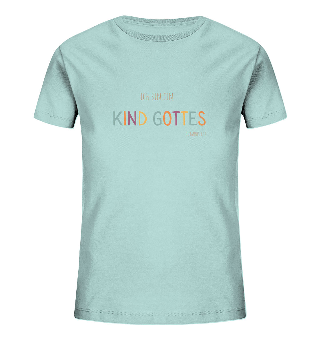 Kind Gottes - Kids Organic Shirt - wertvoll und geliebt