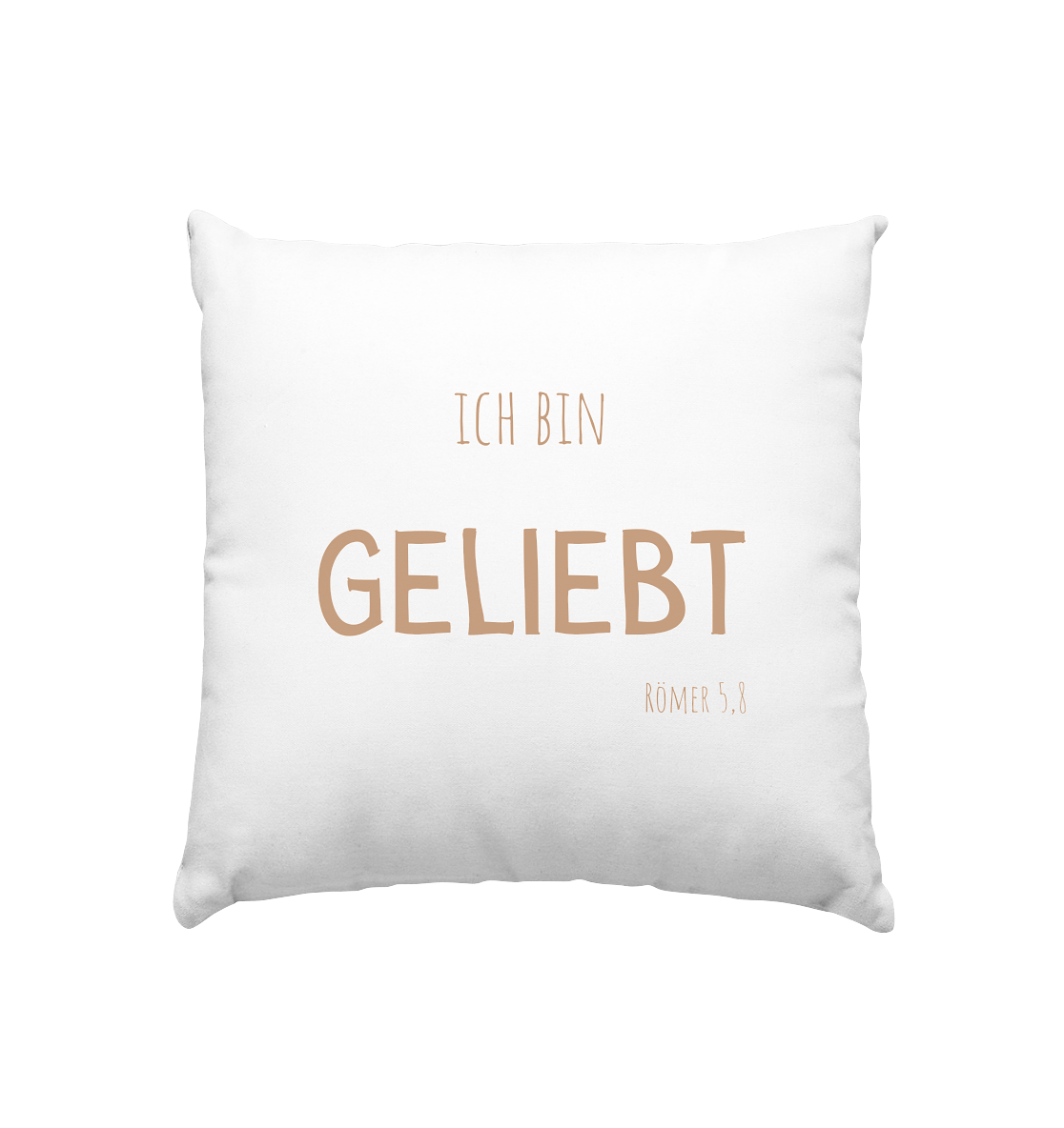 Geliebt - Kissen 40x40cm - wertvoll und geliebt