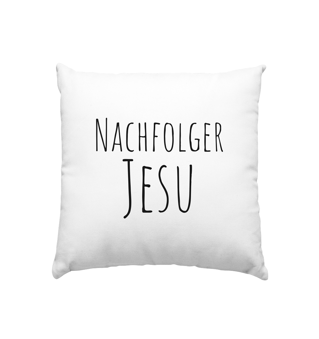 Nachfolger Jesu - Kissen 40x40cm - wertvoll und geliebt
